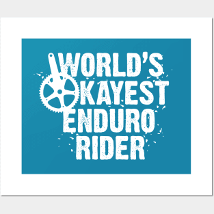 World's Okayest Enduro Rider Posters and Art